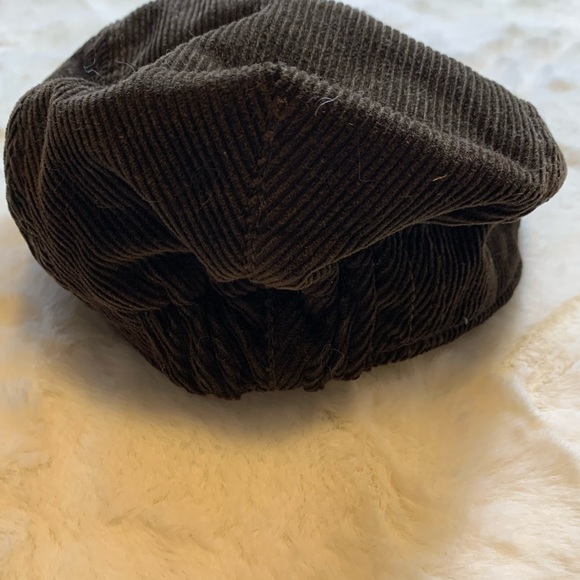 Please Mum Brown Corduroy Baby Boys Fedora Hat Size 18Months-2T - Picture 2 of 3